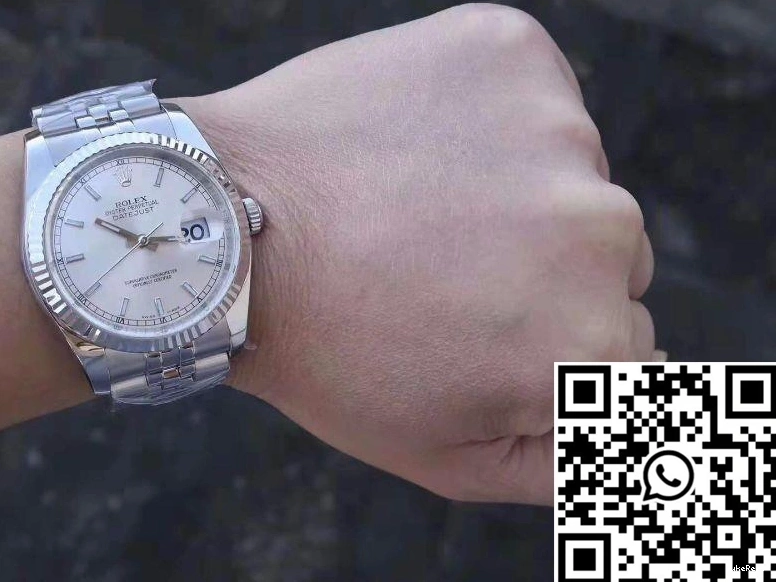 Silver 36MM AR 116234 V2 Dial Rolex Datejust Factory 1116